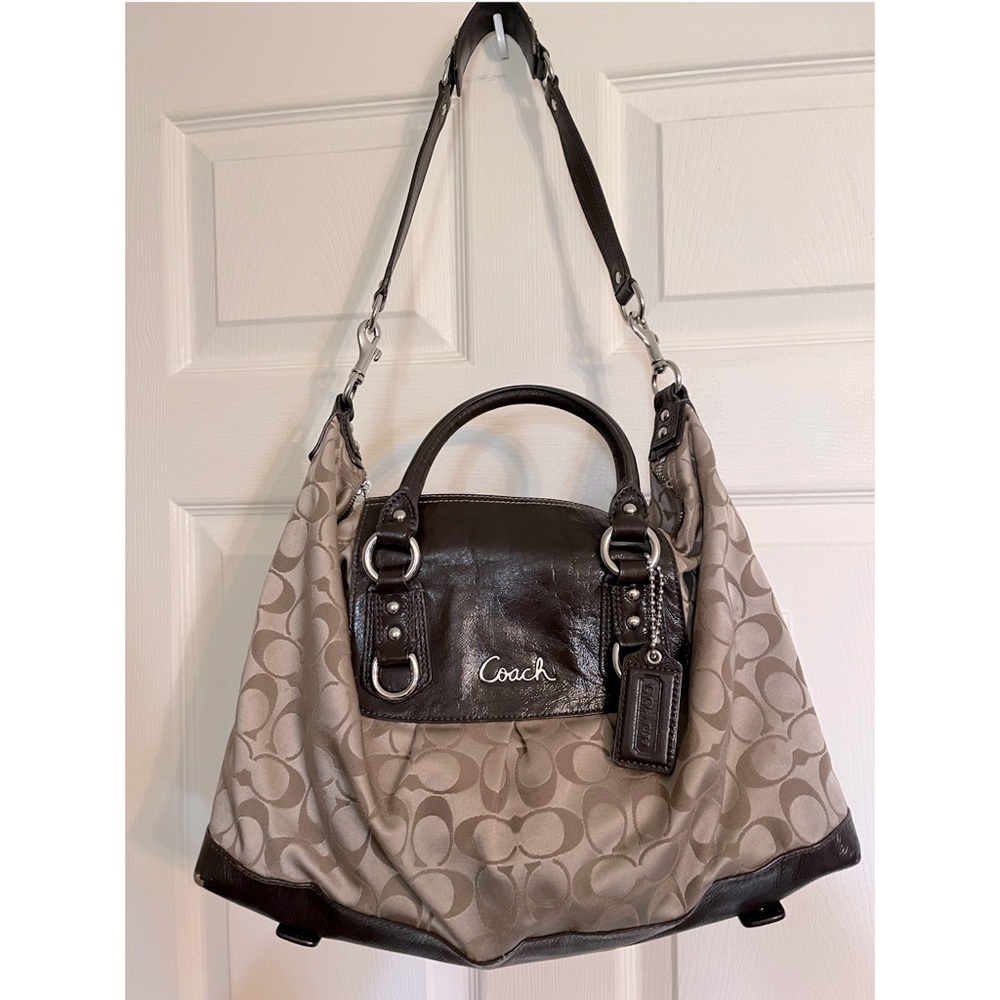 Classic Brown/Tan Coach bag